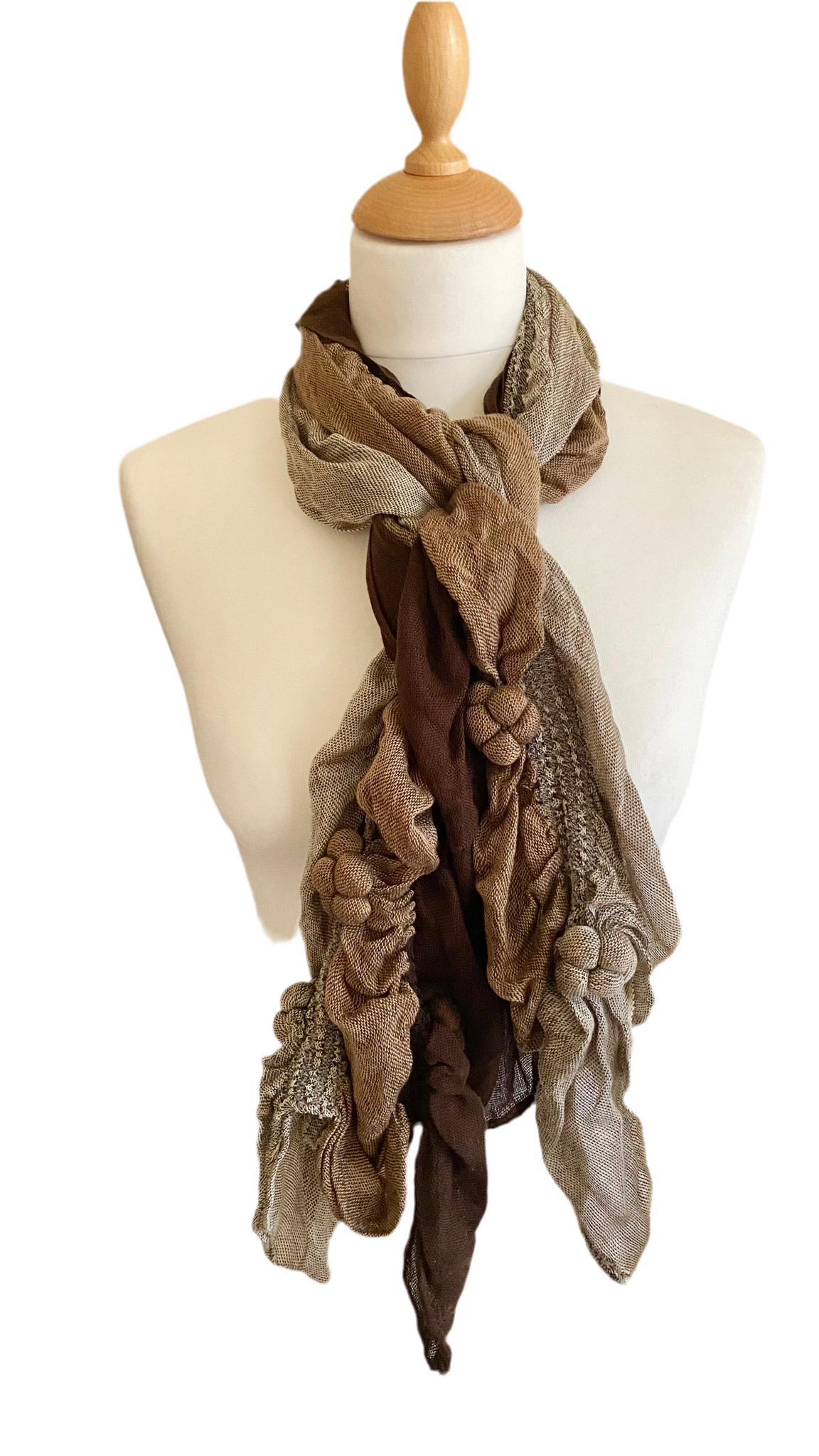Cosy smart casual scarf