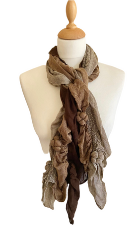 Cosy smart casual scarf