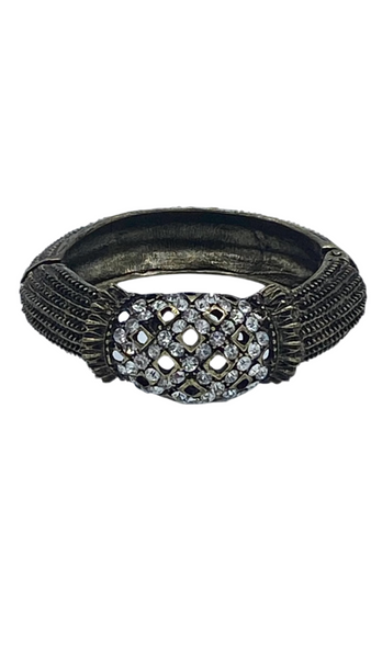 Burnished faux gold bracelet