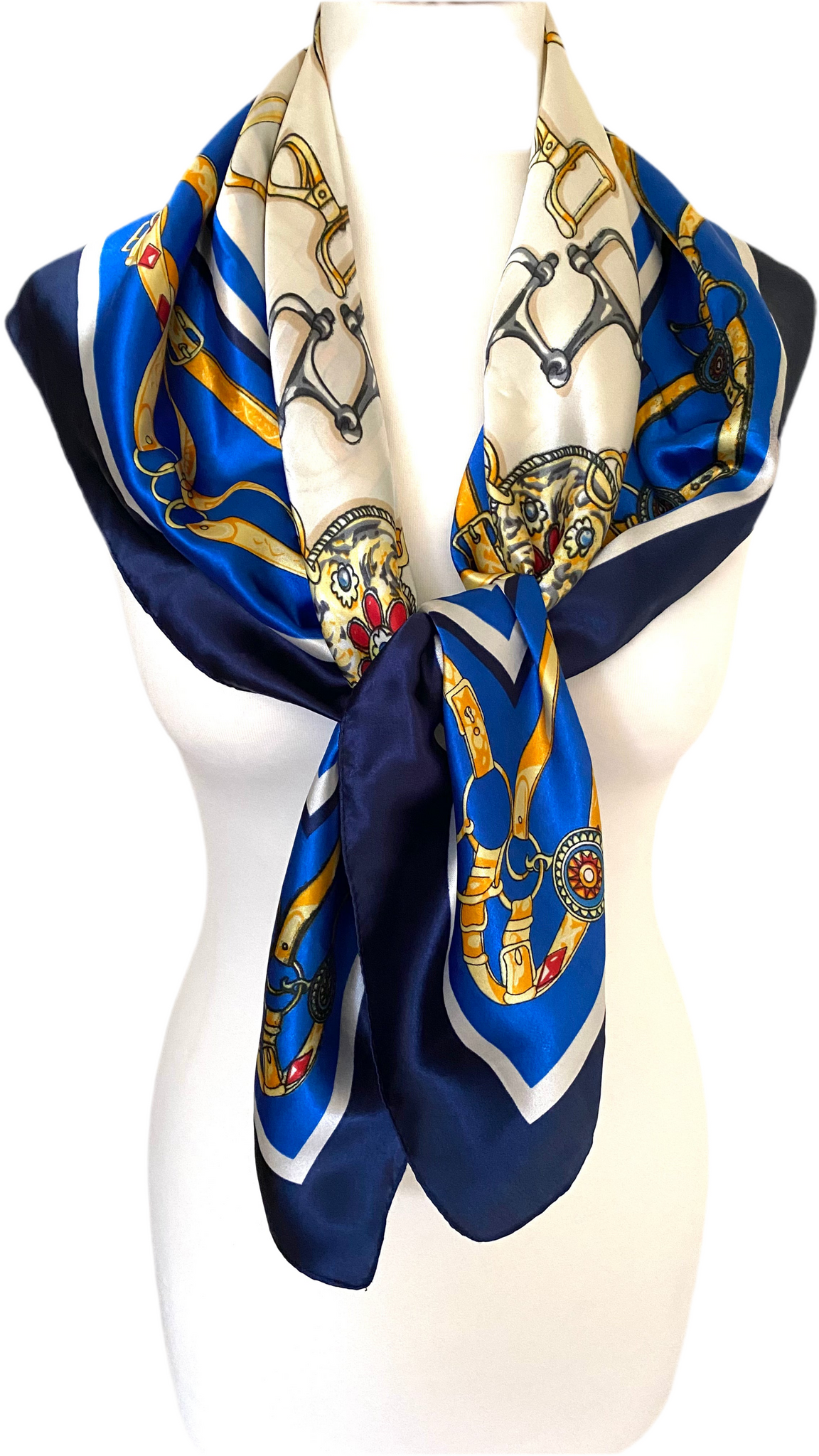 Silky soft classic design scarf