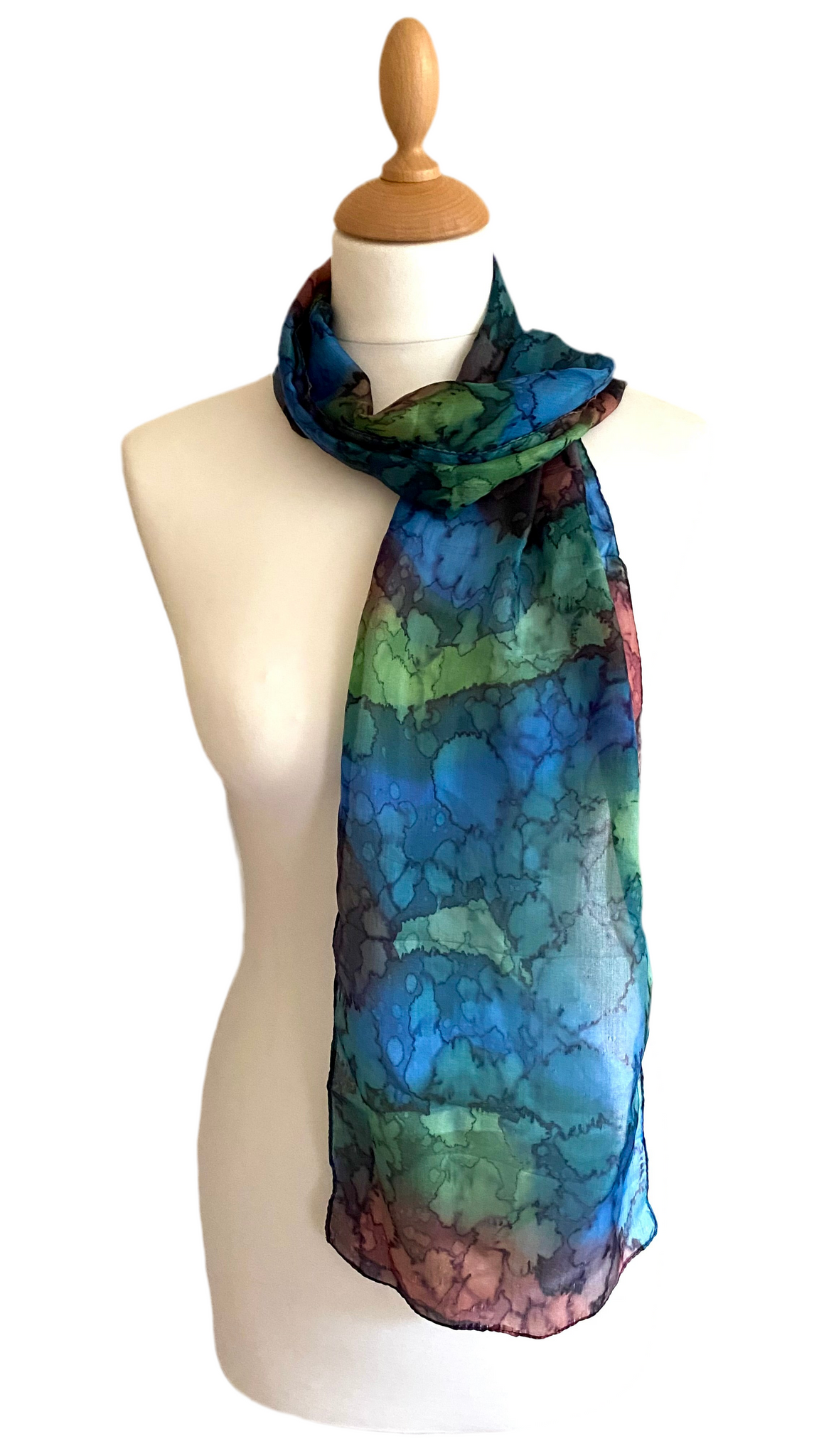 Luxurious super soft silk scarves