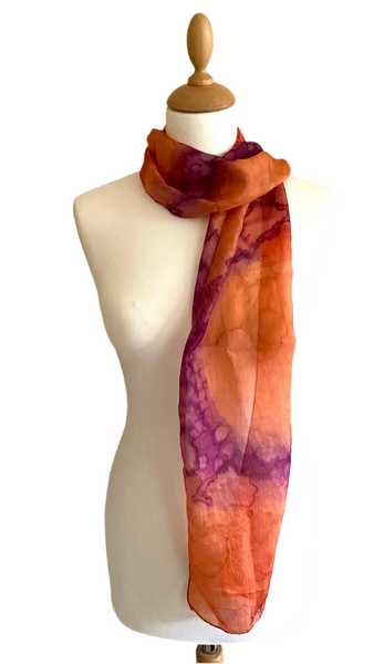 Luxurious super soft silk scarves