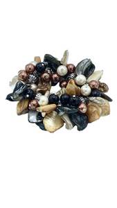 Faux Pearl Bracelet In Neutral shades